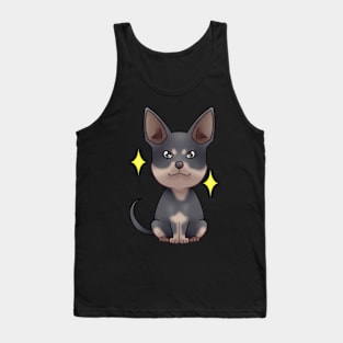 Chihuahua black tan Tank Top